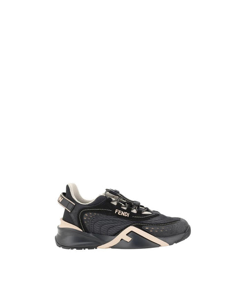 Fendi Match Sneakers Casual Style Women Black