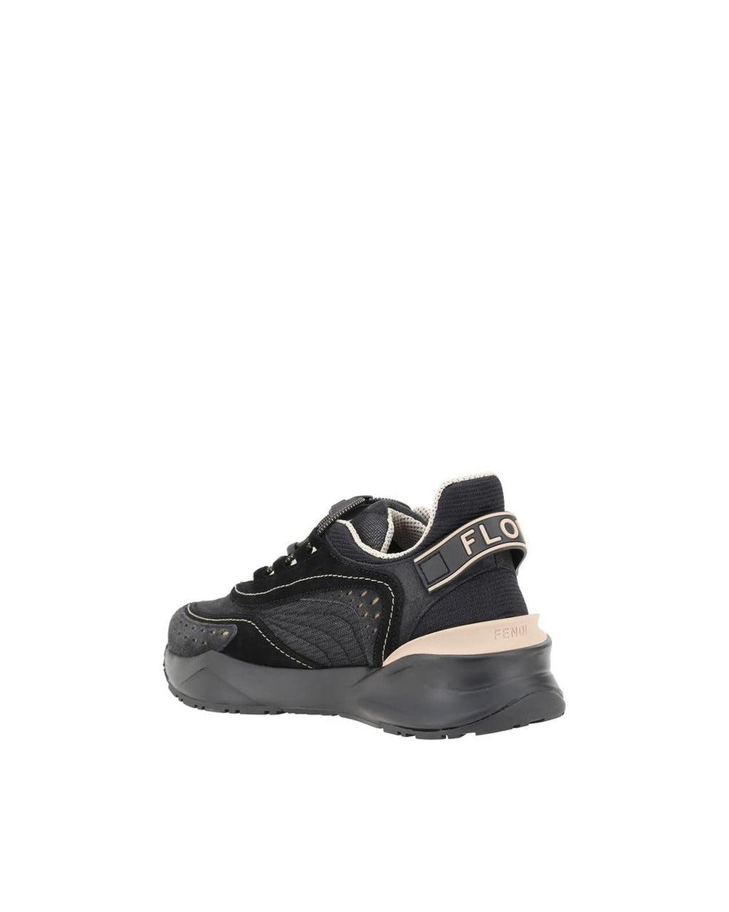 Fendi Match Sneakers Casual Style Women Black