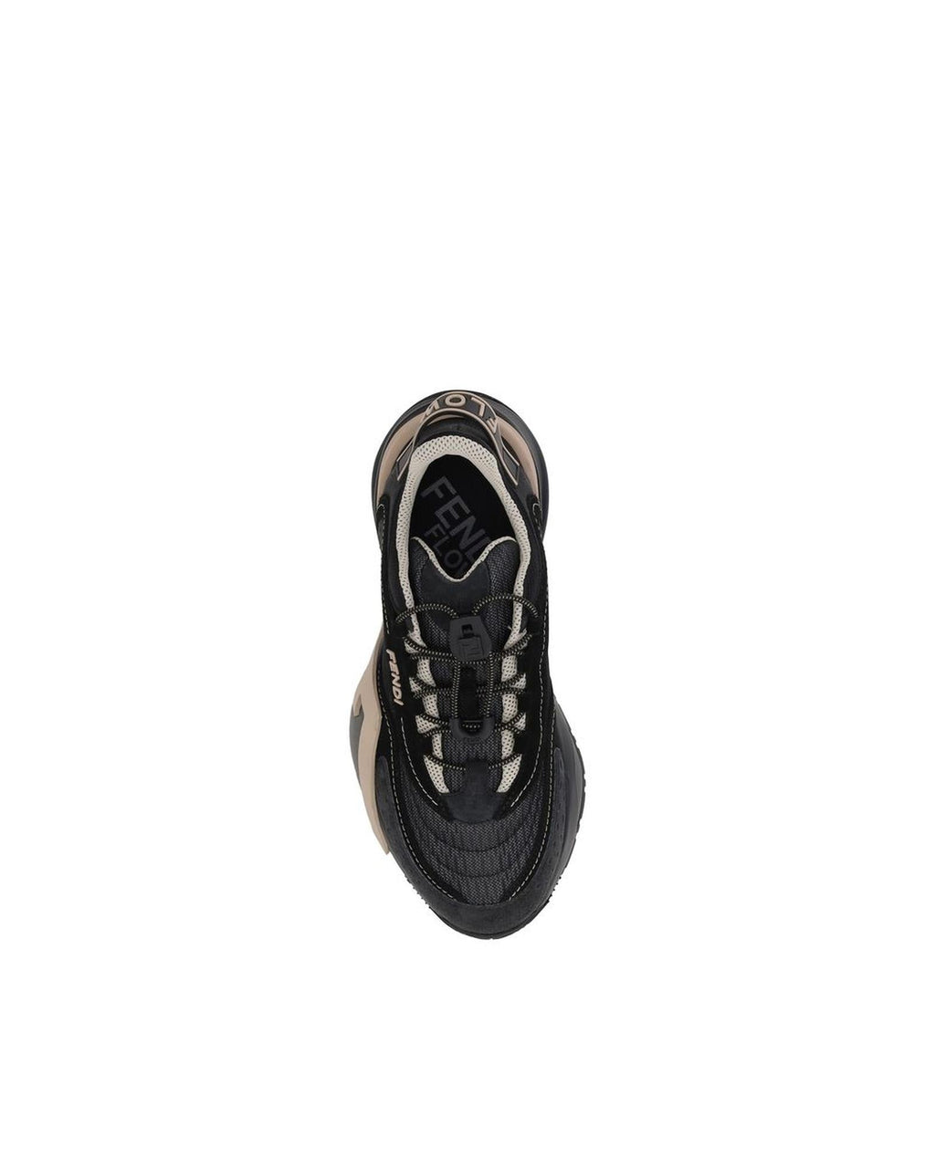Fendi Match Sneakers Casual Style Women Black