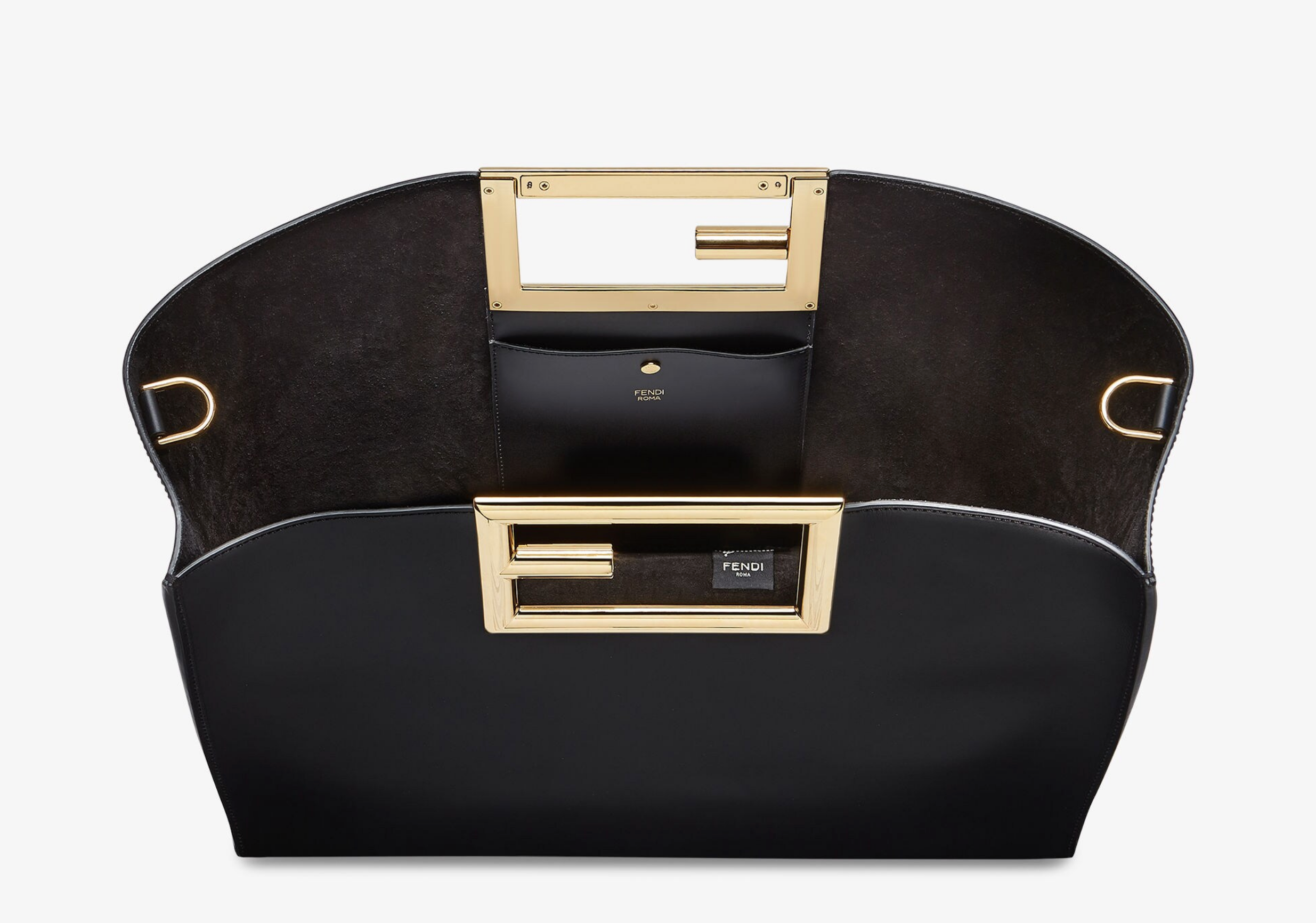 FENDI WAY MEDIUM CALFSKIN TOTE BAG