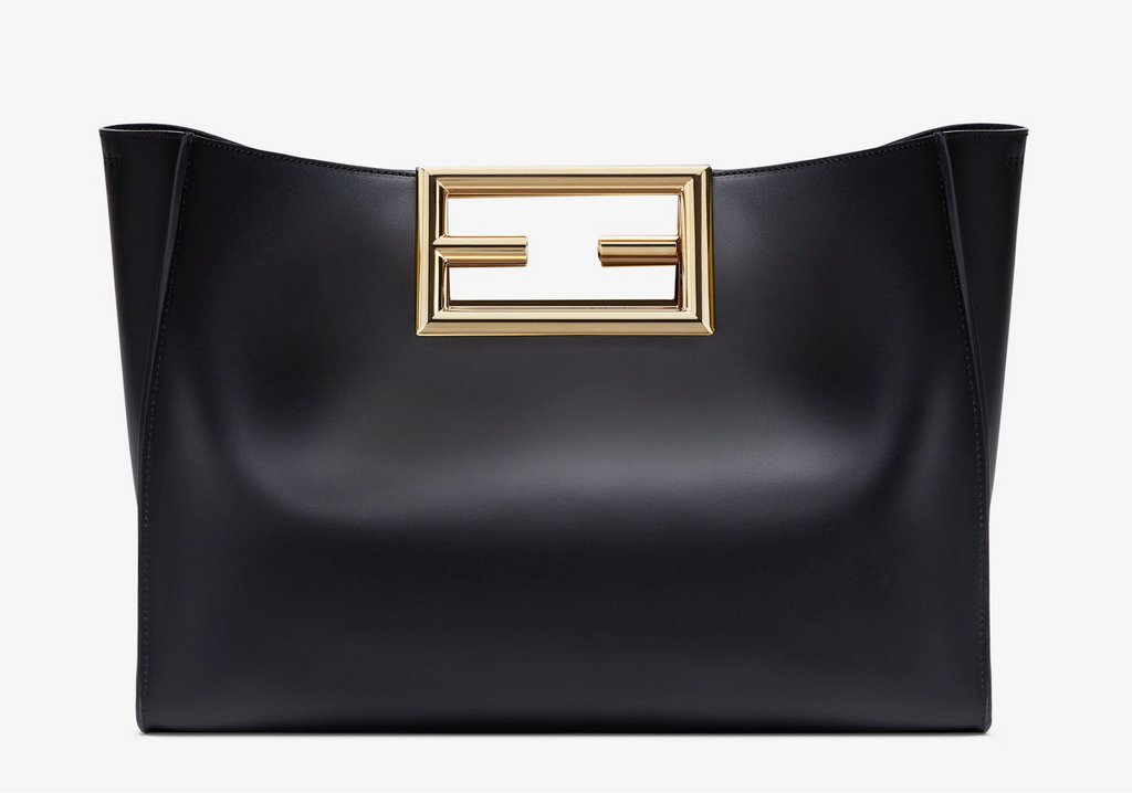 FENDI WAY MEDIUM CALFSKIN TOTE BAG