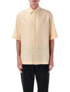 FENDI Oversized Jacquard Shirt for Men