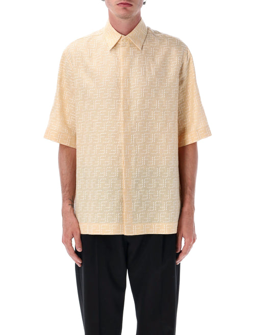 FENDI Oversized Jacquard Shirt for Men