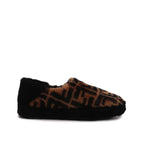 FENDI Cozy Fur Slippers for Men