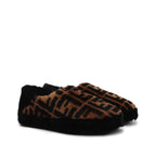 FENDI Cozy Fur Slippers for Men