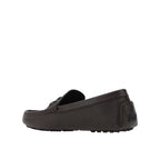 FENDI Leather Monogram Loafers for Men