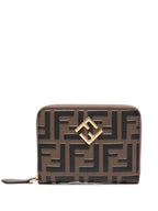 FENDI Medium Diamonds Zip Wallet