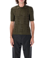 FENDI Classic Wool Polo Shirt - Size 50