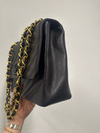 CHANEL-  1995 Straight Flap Jumbo shoulder bag