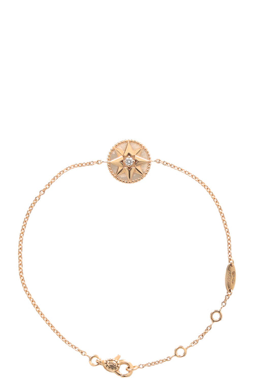 CHRISTIAN DIOR Rose Des Vents Bracelet Mother of Pearl