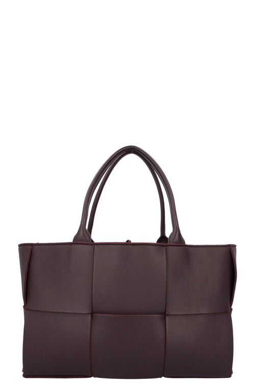 BOTTEGA VENETA Medium Arco Tote Bag Eggplant