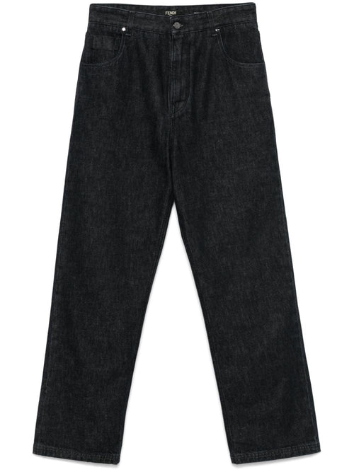 FENDI Classic Denim Jeans for Men - FW24 Collection