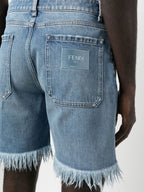 FENDI Cotton Shorts for Men - FW25 Collection