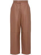 FENDI Luxury Leather Trousers for Women - SS24 Collection