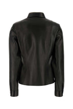 FENDI Womens Nappa Leather Shirt - FW24 Collection