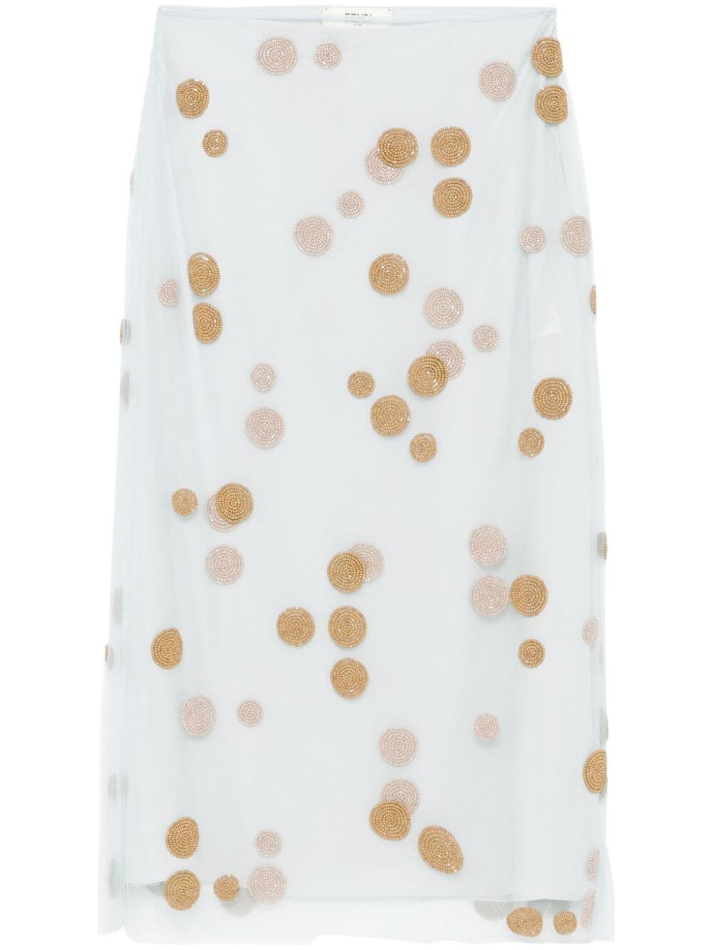 FENDI Elegant Tulle Mini Skirt for Women - FW24 Collection