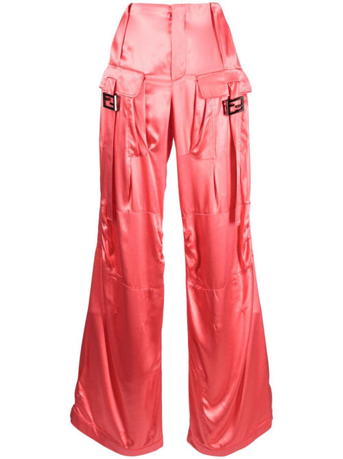 FENDI Chic Viscose Trousers for Women - FW25