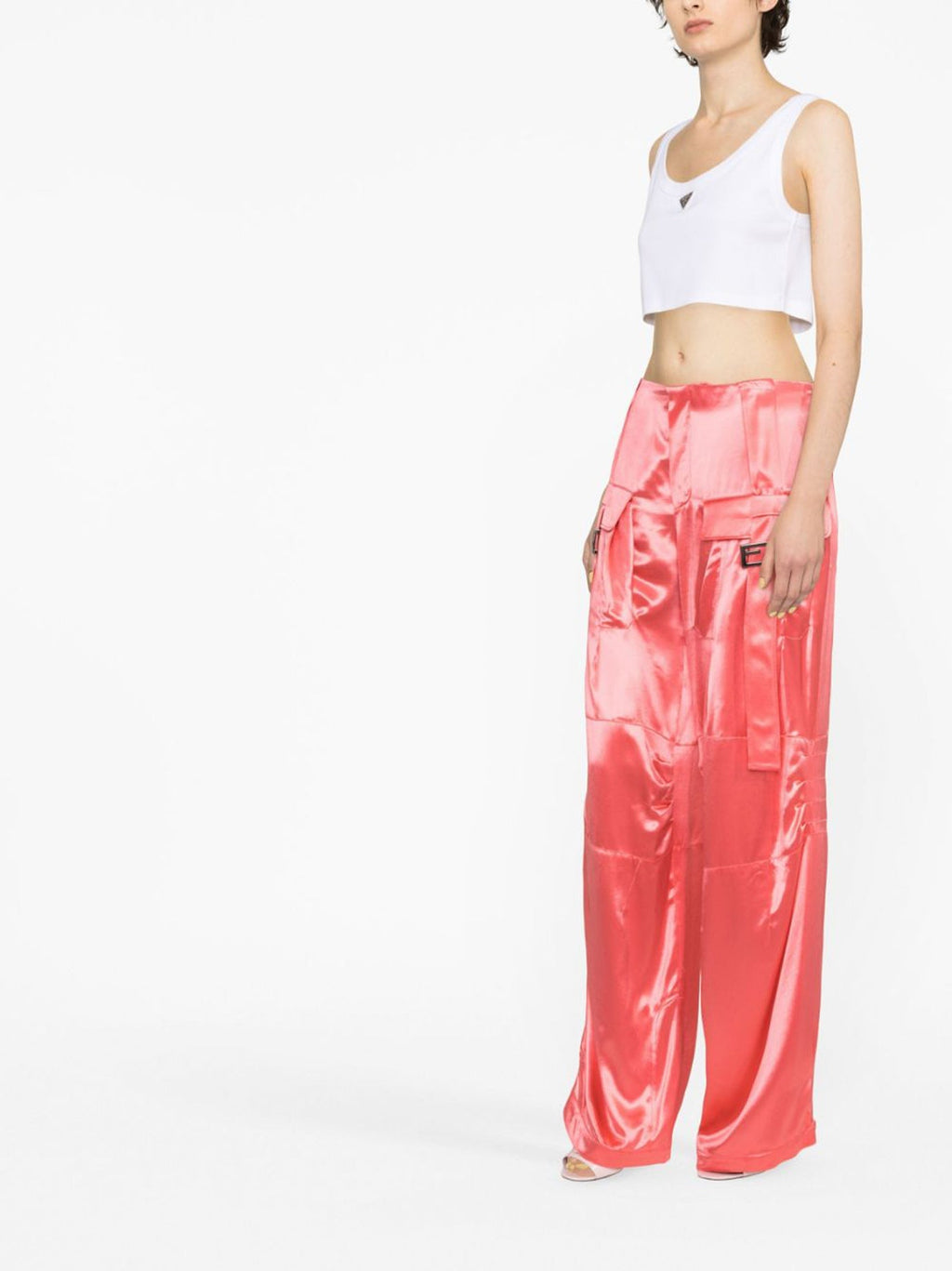 FENDI Chic Viscose Trousers for Women - FW25