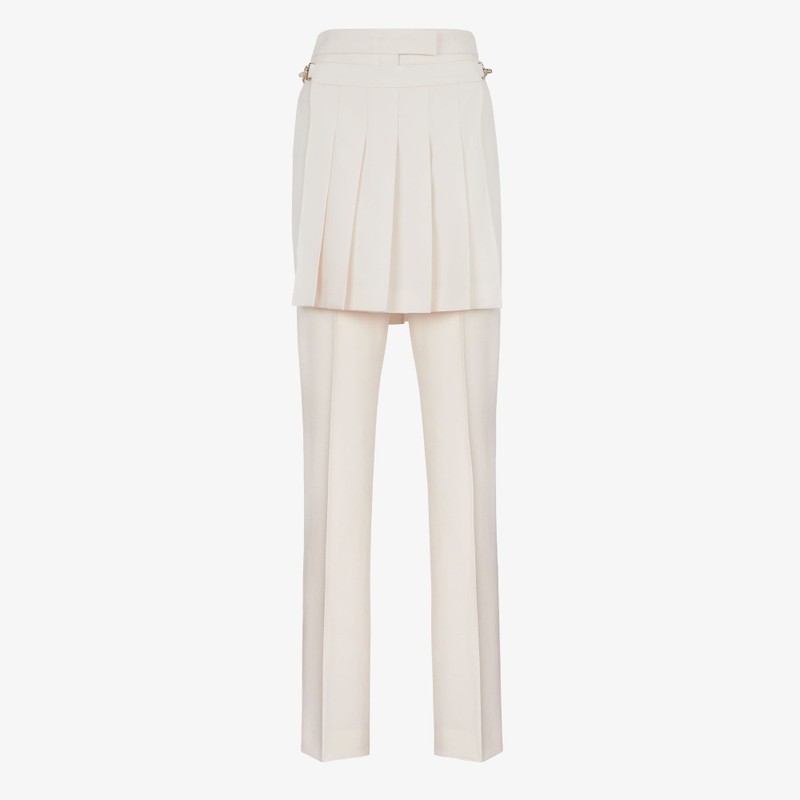 FENDI Womens Wool Trousers for Fall 2023