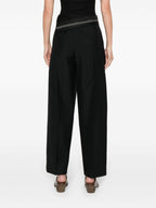 FENDI Asymmetrical Waist Carrot Fit Pants - Size 40