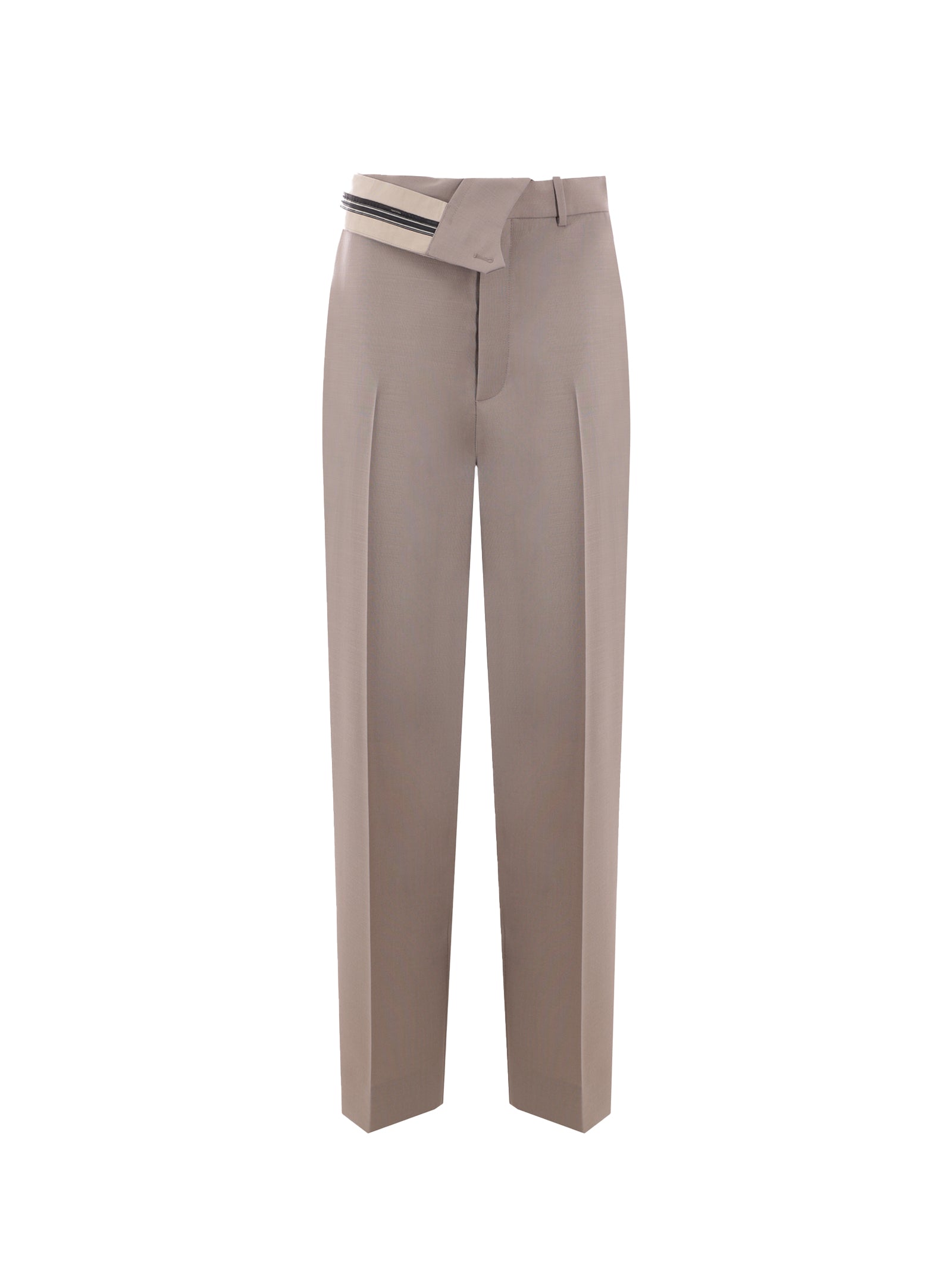 FENDI Luxury Mohair Wool Trousers