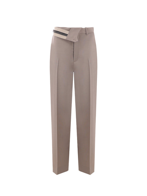 FENDI Luxury Mohair Wool Trousers