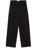 FENDI Wide Leg Wool Trousers
