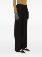 FENDI Wide Leg Wool Trousers
