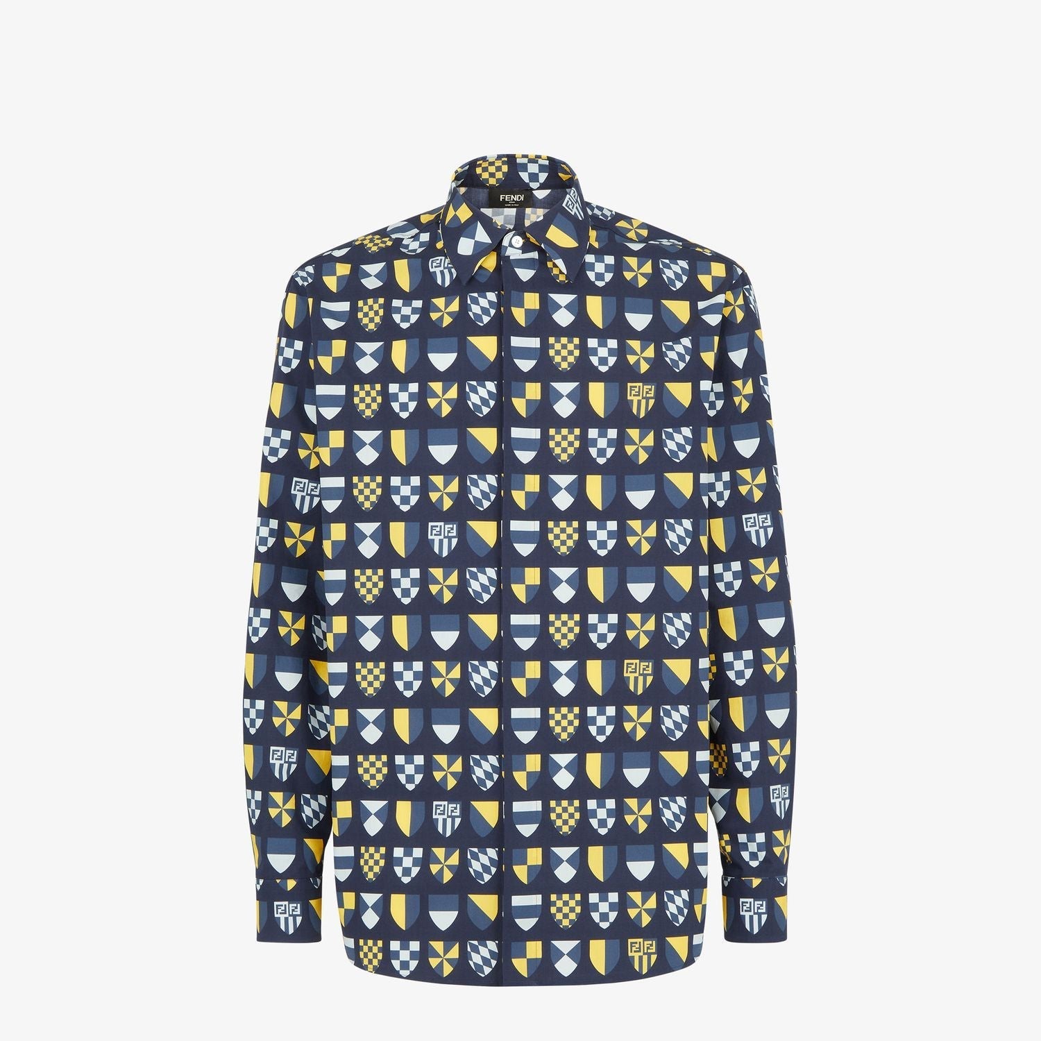 FENDI Cotton Short Sleeve Shirt