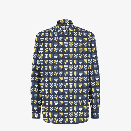 FENDI Cotton Short Sleeve Shirt