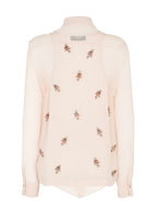 FENDI Silk Georgette Mini Blouse for Women