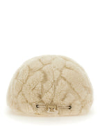 FENDI Women's Luxurious Wool Baseball Hat