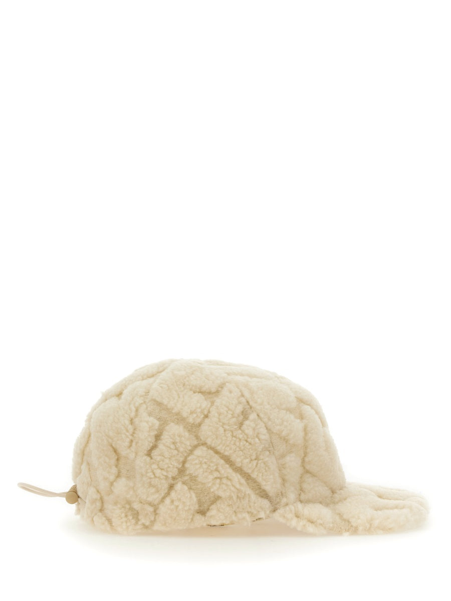 FENDI Women's Luxurious Wool Baseball Hat