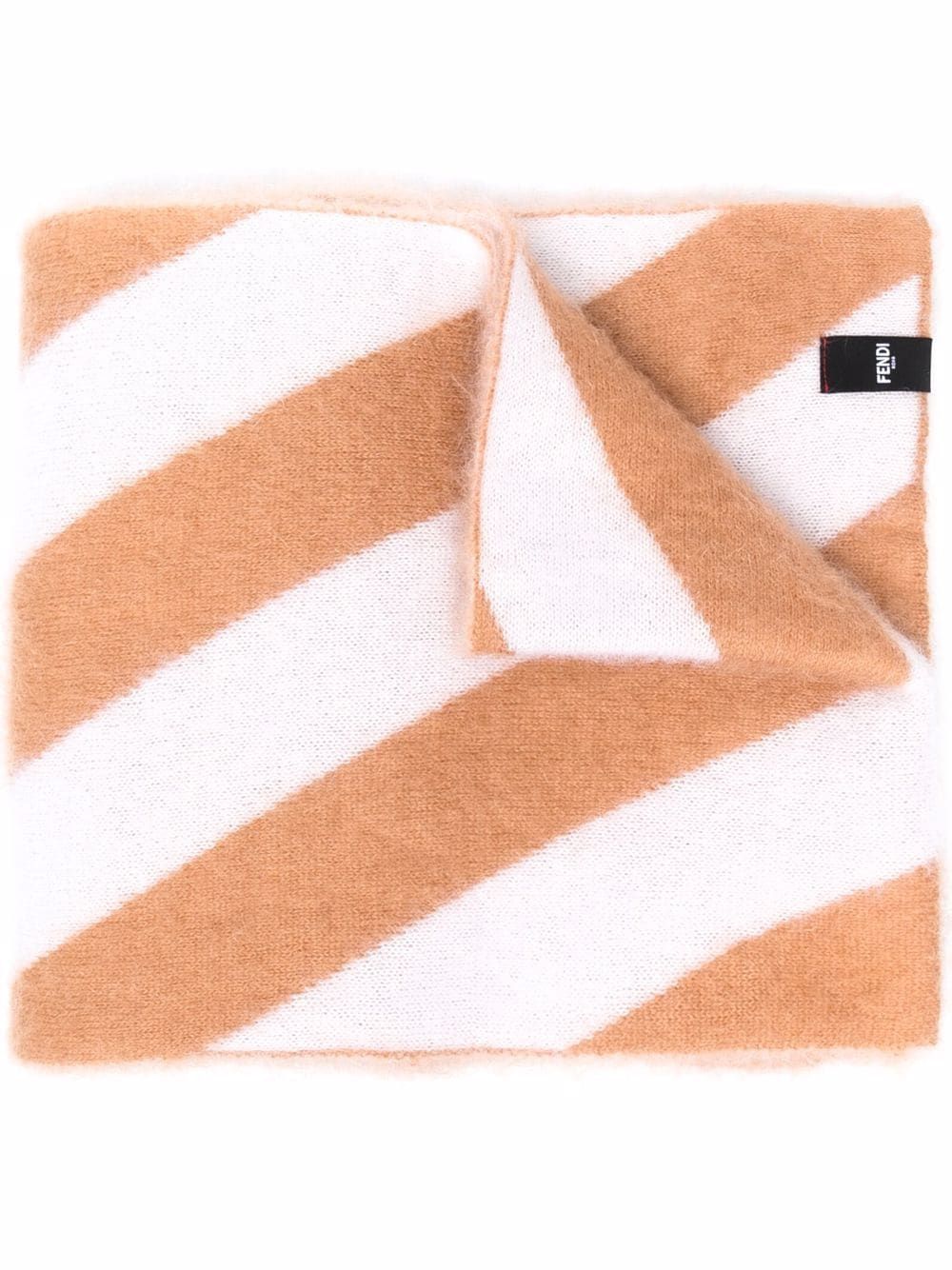 FENDI Mini Scarf with Logo Design