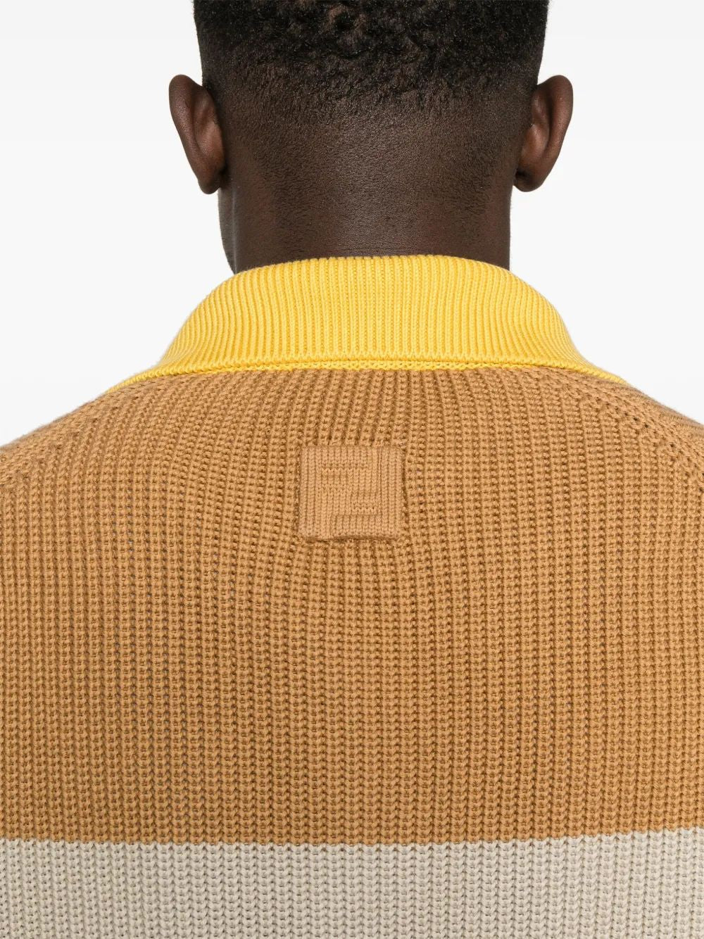 FENDI Striped Mini Polo Shirt for Men