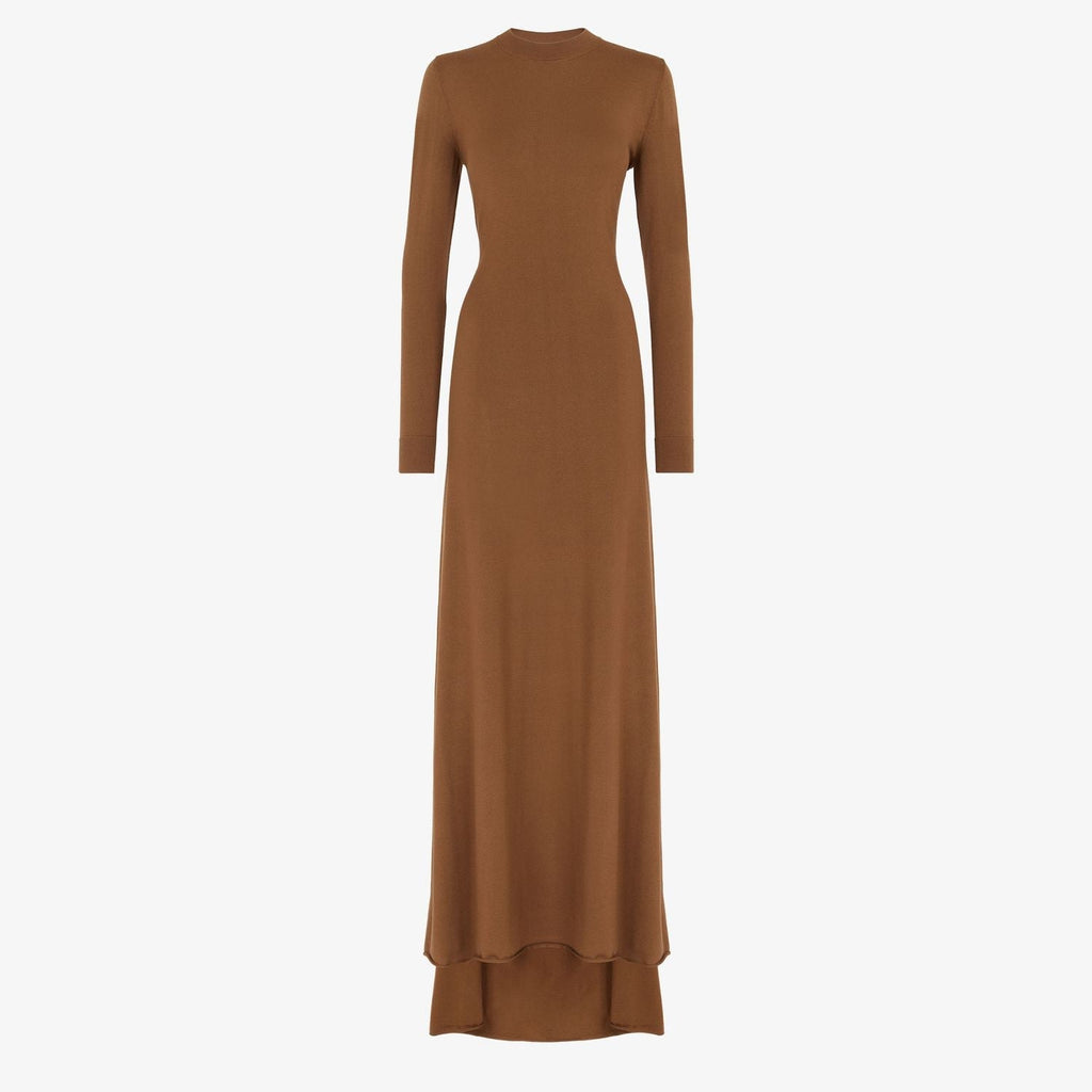 FENDI Elegant Women's Wool Suit Dress for FW24