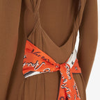 FENDI Elegant Women's Wool Suit Dress for FW24