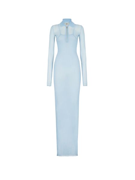 FENDI Silk Blend Mini Dress
