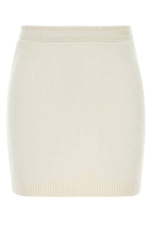 FENDI Chic Mini Cashmere Blend Skirt for Women
