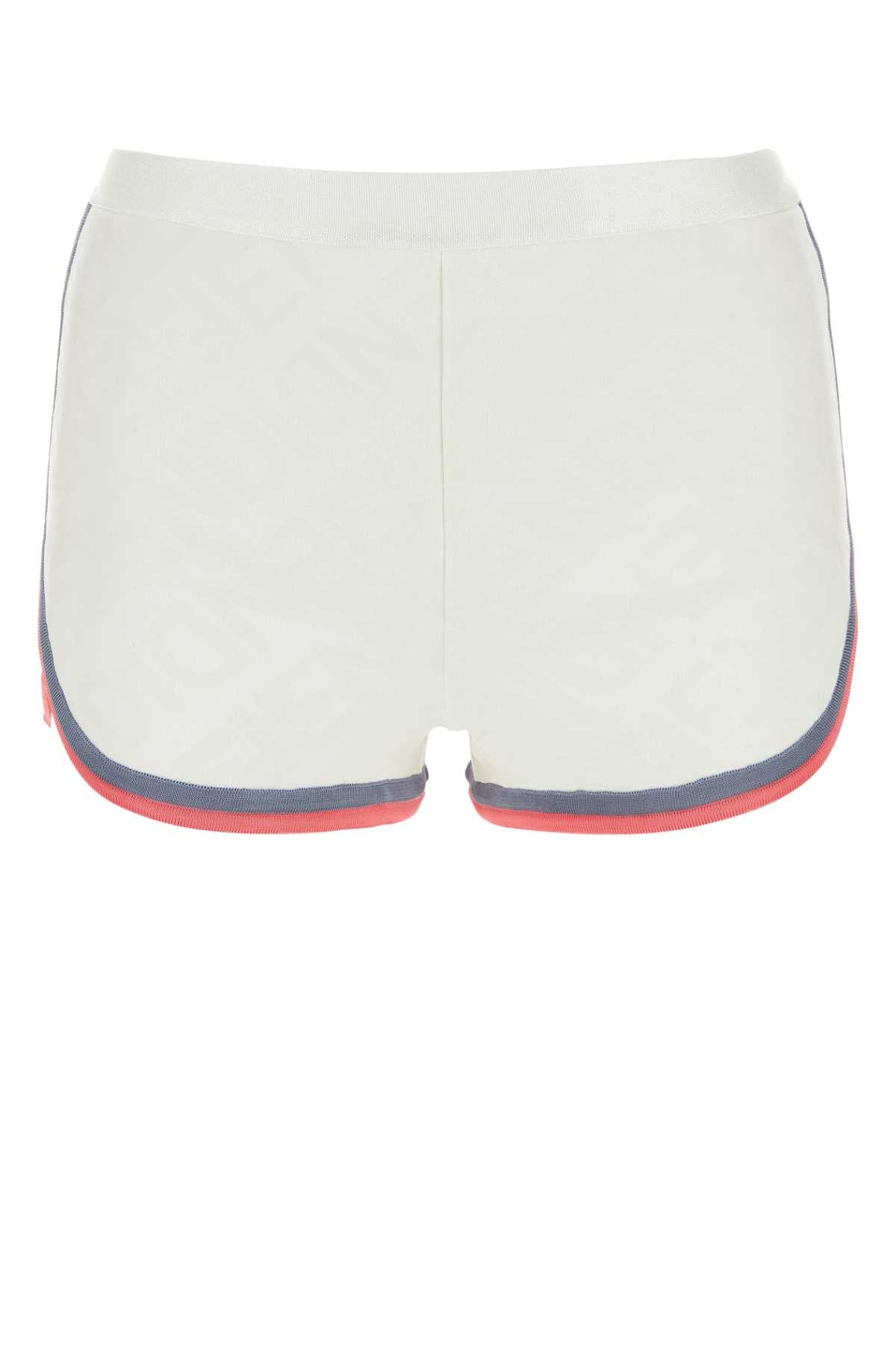 FENDI Viscose Blend Mini Shorts for Women - FW23 Collection