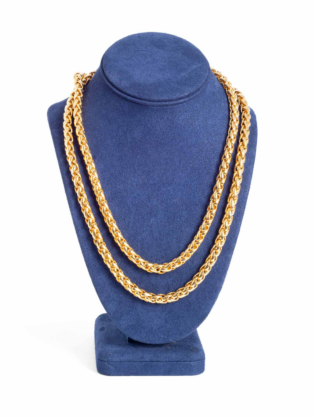 Fendi 24K Gold Plated Chunky Chain Necklace