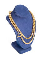 Fendi 24K Gold Plated Chunky Chain Necklace