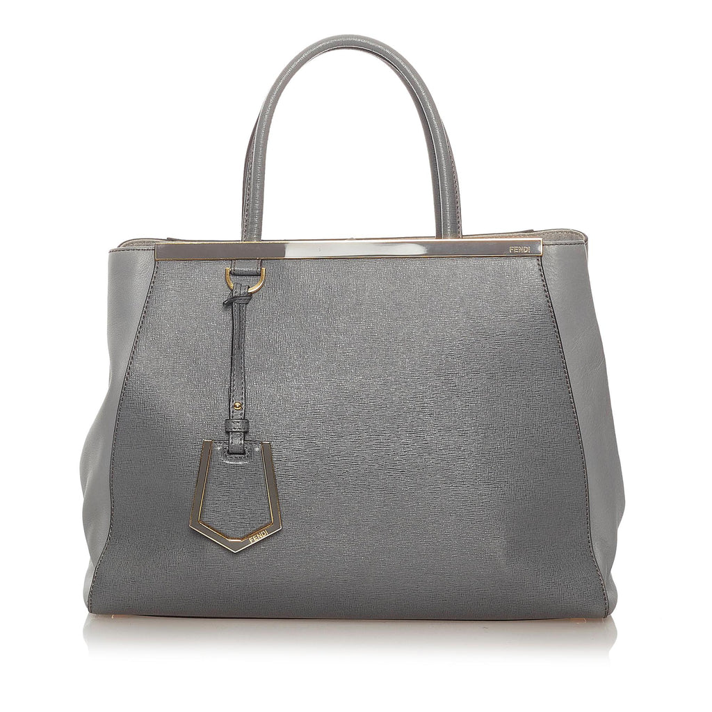 Fendi 2Jours Leather Satchel (SHG-27958)