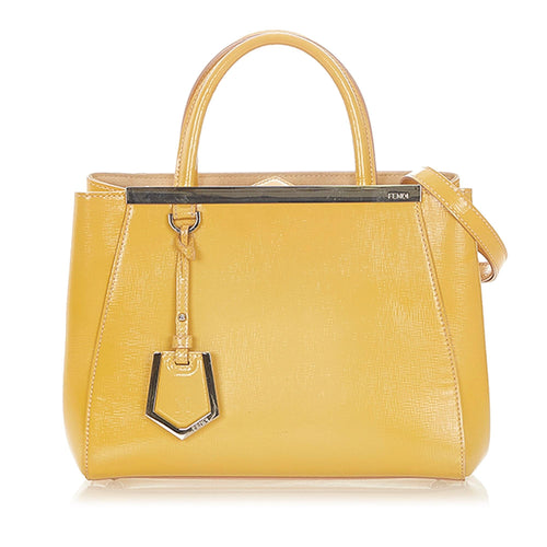 Fendi 2Jours Leather Satchel (SHG-32166)