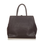 Fendi 2Jours Leather Tote Bag (SHG-26240)