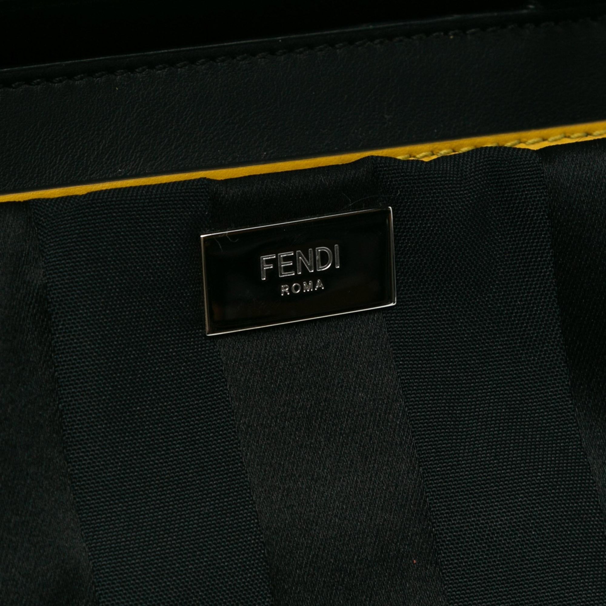 Fendi Anrealage Nylon Peekaboo Satchel (SHG-rKsfA7)