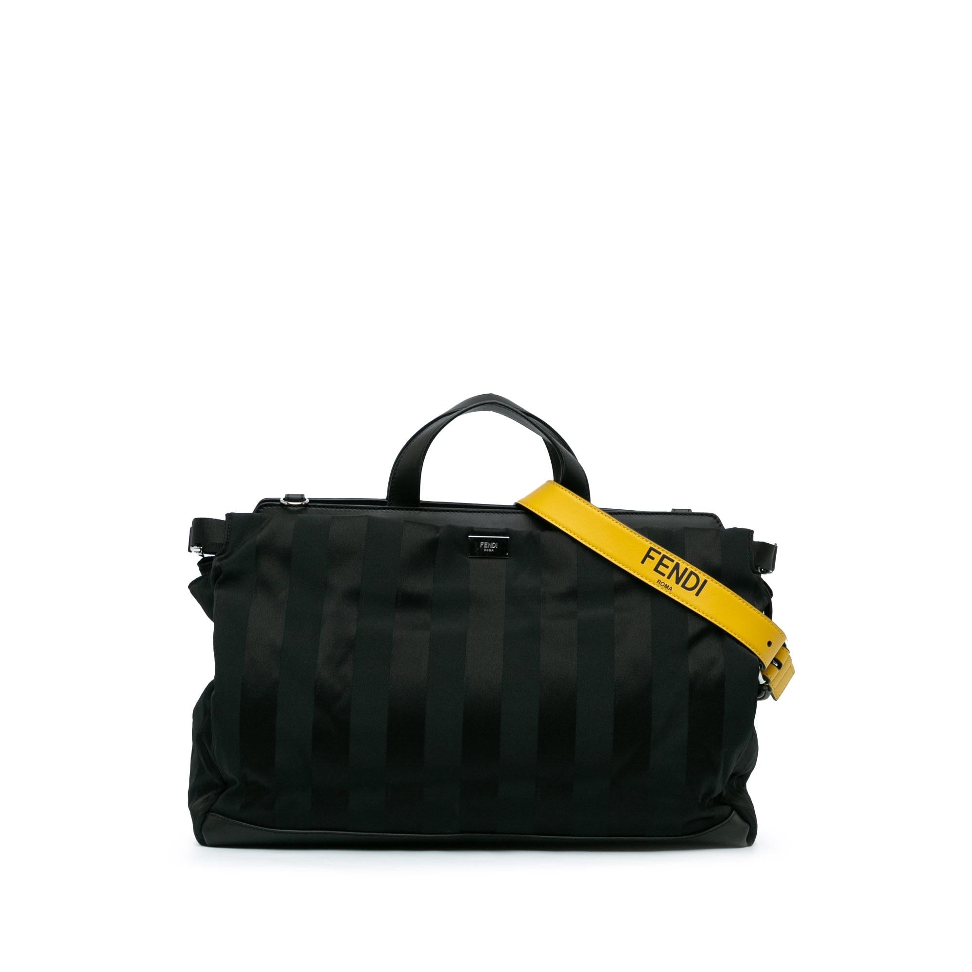 Fendi Anrealage Nylon Peekaboo Satchel (SHG-rKsfA7)