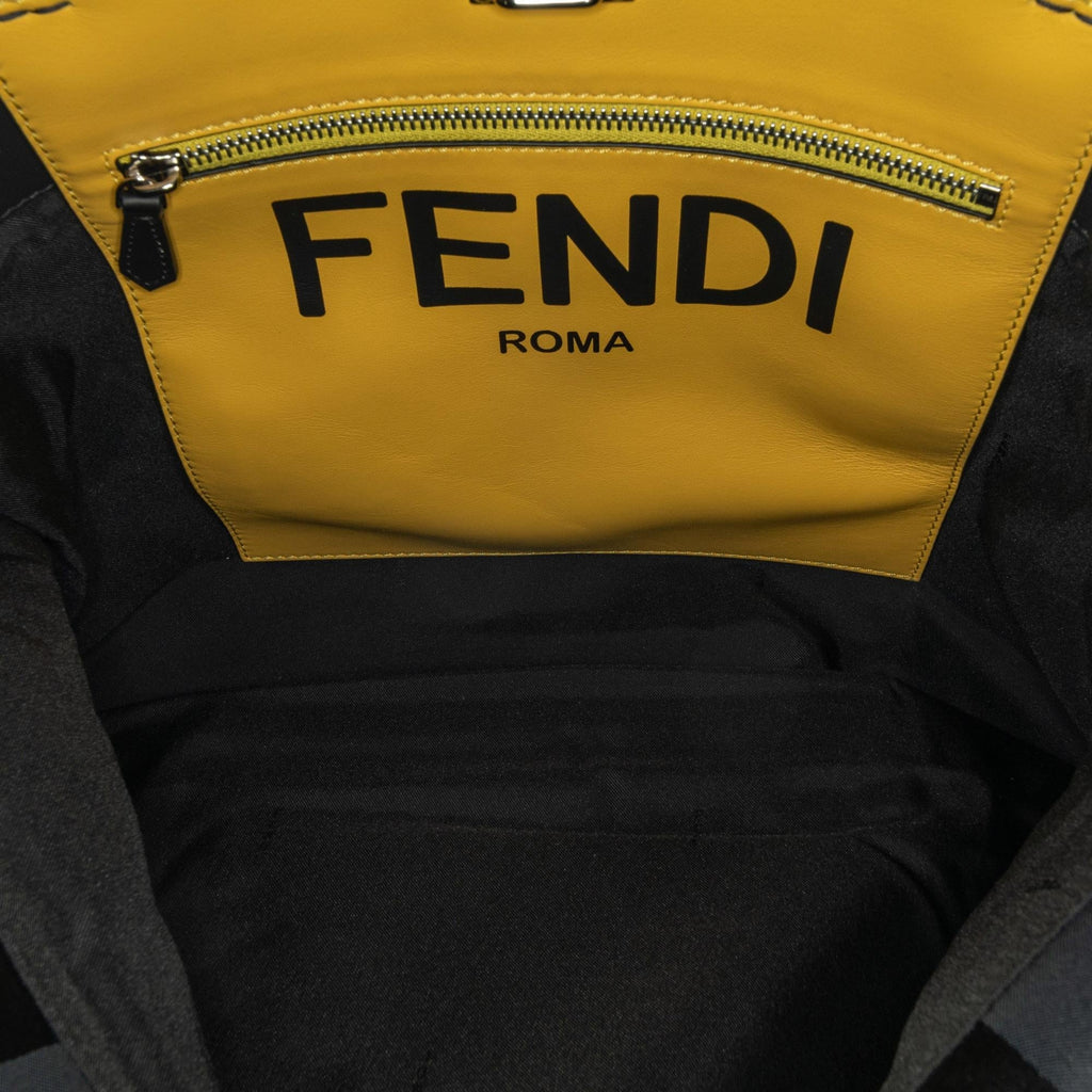 Fendi Anrealage Nylon Peekaboo Satchel (SHG-rKsfA7)