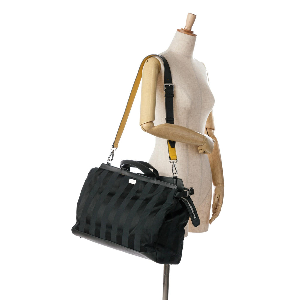 Fendi Anrealage Nylon Peekaboo Satchel (SHG-rKsfA7)