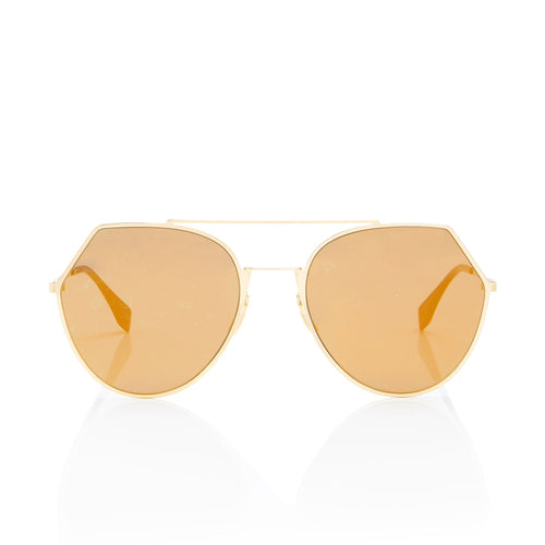 Fendi Angled Aviator Sunglasses (SHF-Bb8aop)